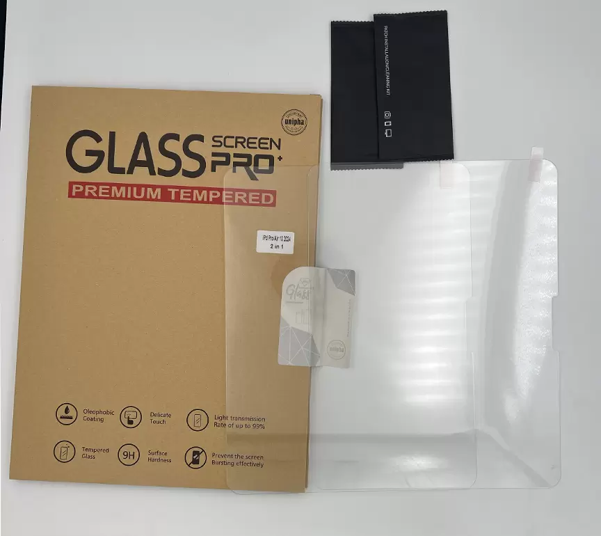 iPad Air 11 2024 Clear Tempered Glass 2Pcs